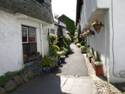 Hawkshead village Wallpaper