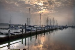 Yacht Haven Wallpaper