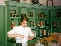 Blists Hill Victorian Town - Sweet Shop - August 2010 Wallpaper