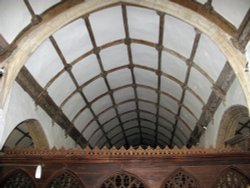 Church of St Decuman interior Wallpaper