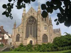 The Cathedral from the Riverbank Wallpaper