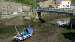 Staithes Wallpaper