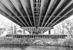 Underneath the A630 Rotherham Wallpaper