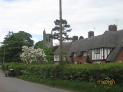Osmaston Village Street Wallpaper