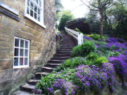 Robin Hoods Bay in North Yorkshire Wallpaper