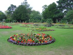Bury St. Edmunds Cathedral Gardens Wallpaper