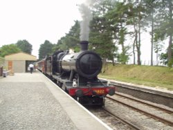 Steam at the Racecourse Wallpaper