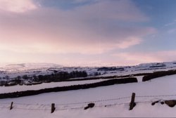 View from Castle Bolton Wallpaper