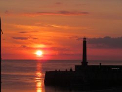 Sunset in Margate Wallpaper