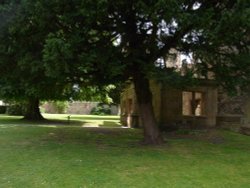 Entrance to the Old Hall Wallpaper