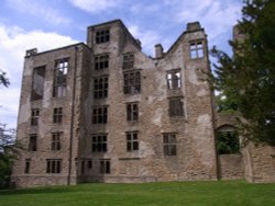 The back of the Old Hall