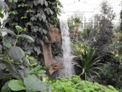 Waterfall at Wisley Botanical Gardens