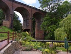 Viaduct over Daniel's Mill Wallpaper