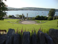 A Sunny evening in Swanage Wallpaper