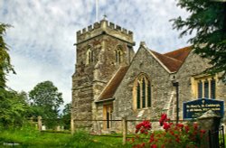 Witchampton in Dorset Wallpaper