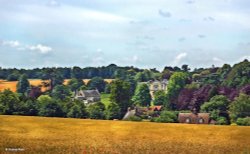 Witchampton in Dorset Wallpaper