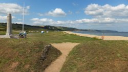 Slapton Sands-Remembering the Fallen Wallpaper