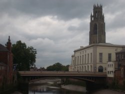 Town Bridge over the River Witham Wallpaper