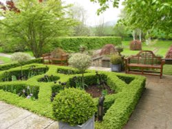 Gardens at Brobury House Wallpaper