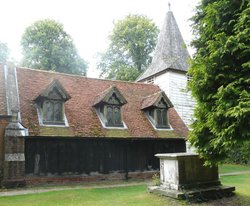 Greensted Church (near Chipping Ongar) Wallpaper