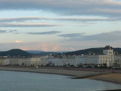 Panorama of Llandudno. Wallpaper