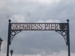 Skegness Pier Sign Wallpaper