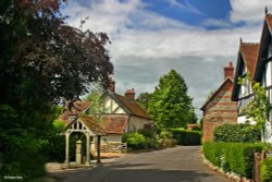 Iwerne Minster, Dorset. Wallpaper