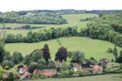 Turville Village Wallpaper
