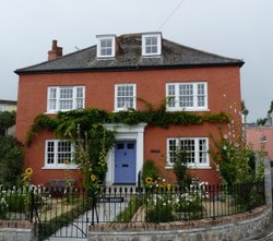 House at Lyme Regis Wallpaper
