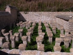 Part of Chedworth Roman Villa Wallpaper