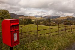 Post box, middle of nowhere Wallpaper