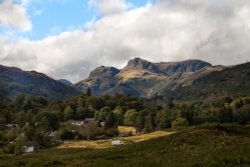 The Langdale Pikes Wallpaper