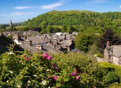 Ambleside rooftops Wallpaper