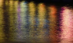 Reflections of Paignton pier Wallpaper