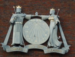 The Clock Lost In Time Wallpaper