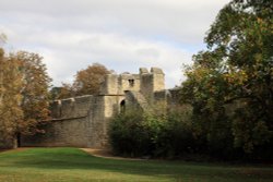 Part of Oxford City Wall Wallpaper