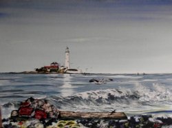 St Mary's Lighthouse and  Island, Whitley Bay