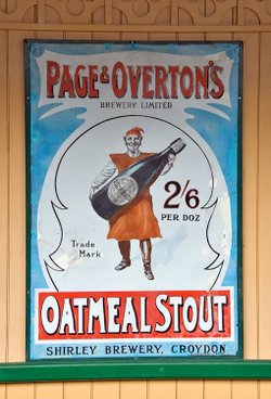 Beer sign from the past