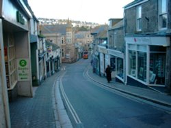 Main Street in St Ives Wallpaper