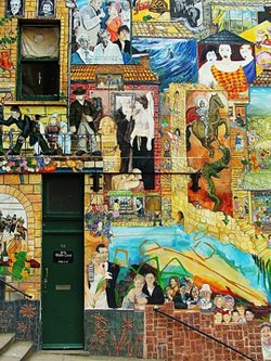 Painted wall