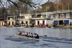 Oxford University Boathouses Wallpaper