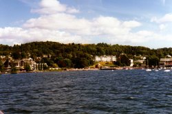 Bowness from the lake Wallpaper