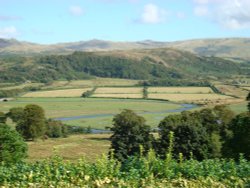 Eskdale Valley and the River Esk Wallpaper
