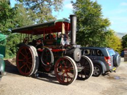 The unusual neighbourhood near Muncaster Castle Wallpaper