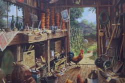 The Potting Shed Wallpaper