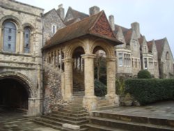 The Norman Staircase Wallpaper