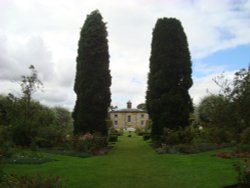 Walled Garden and the Head Gardener's Cottage Wallpaper