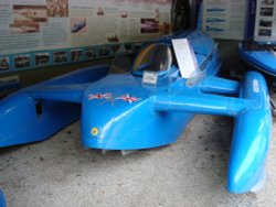 Bluebird K7 hydroplane. Car, boat or plane?