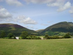 Hills view from Castlerigg Stone Circle Wallpaper