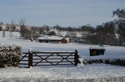 Snow stopped play! Wallpaper